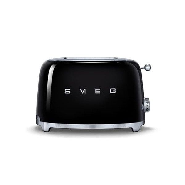 Smeg Retro 2 Slice Toaster Black
