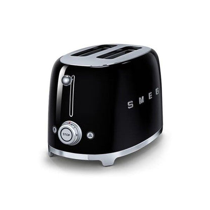 Smeg Retro 2 Slice Toaster Black