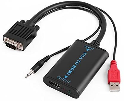 VGA Audio to HDMI Converter Cable