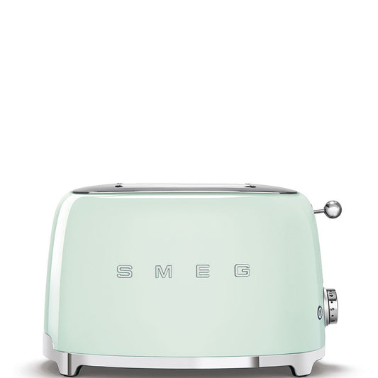 Smeg Retro 2 Slice Toaster Pastel Green