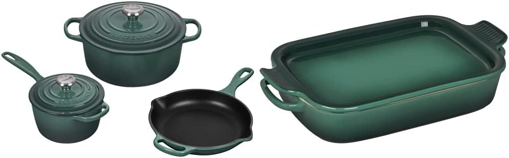 Le Creuset Enameled Cast Iron Signature Cookware Set 5 Piece