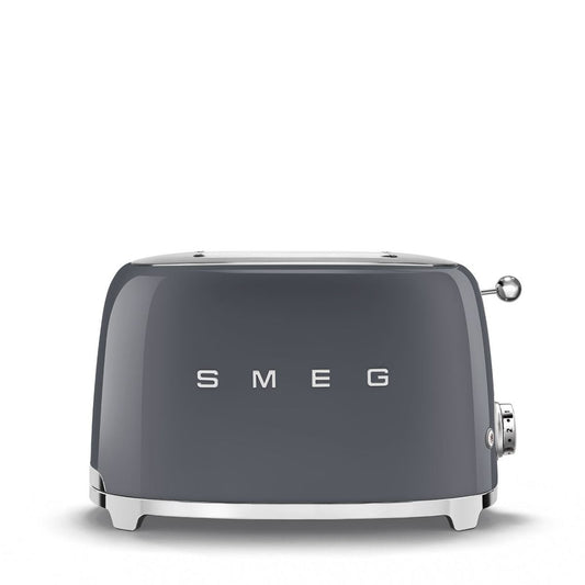 Smeg Retro 2 Slice Toaster Slate Grey
