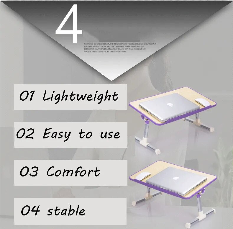 Multifunctional Aluminum Laptop Desk