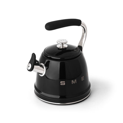 Smeg Whistling Kettle Black