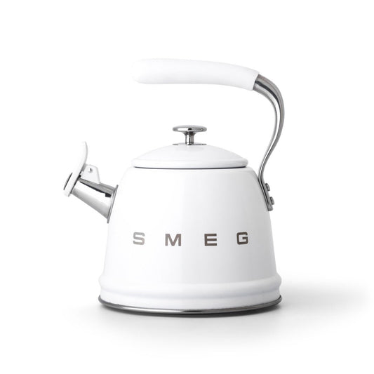 Smeg Whistling Kettle White
