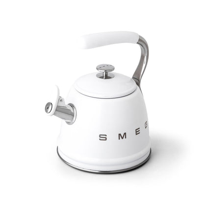 Smeg Whistling Kettle White