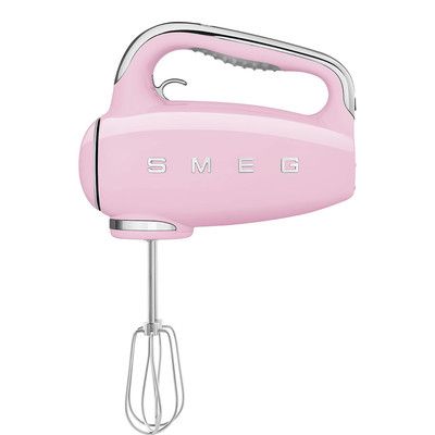 Smeg Retro Hand Mixer Pink